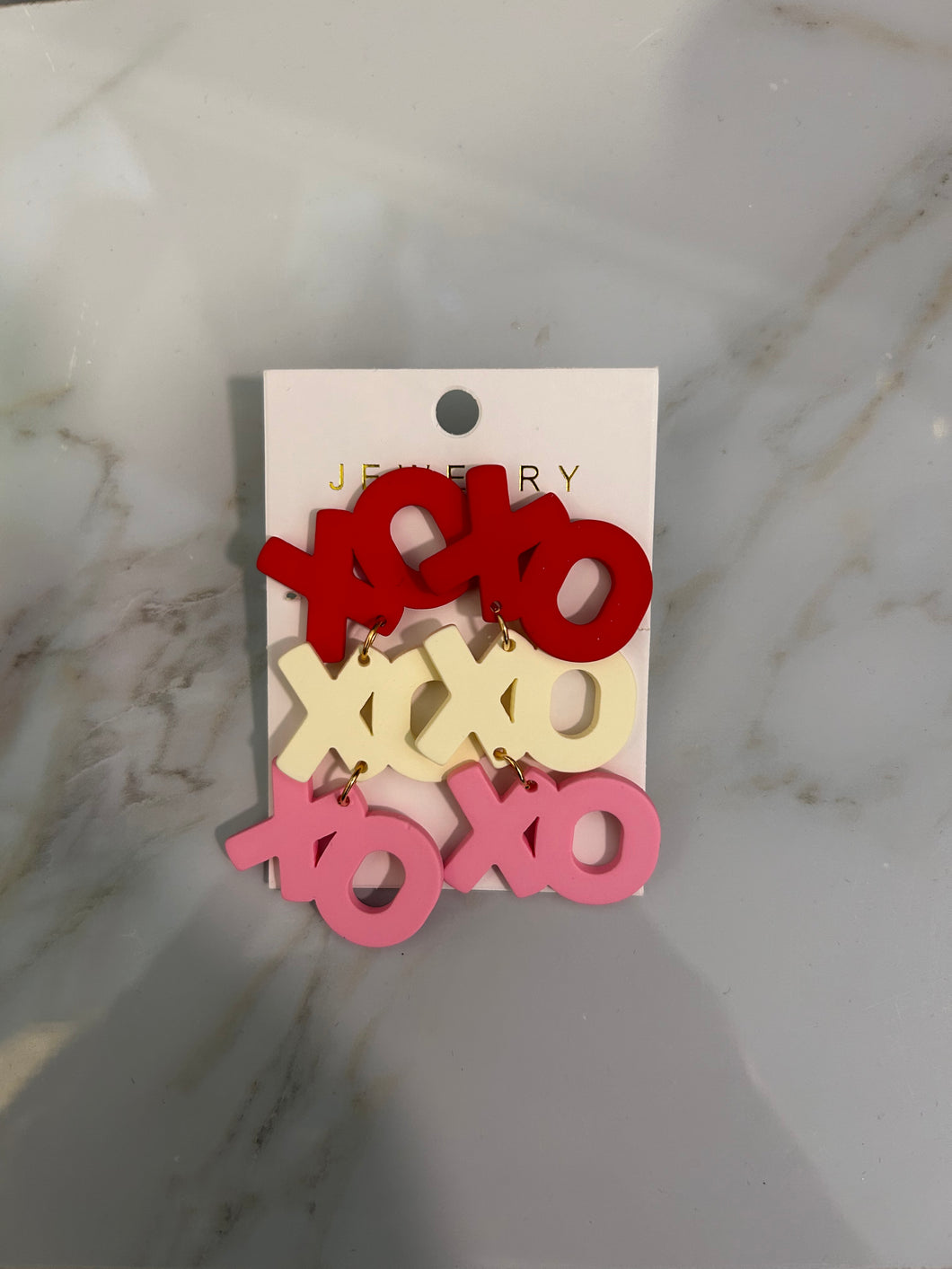 XO Dangle Earrings