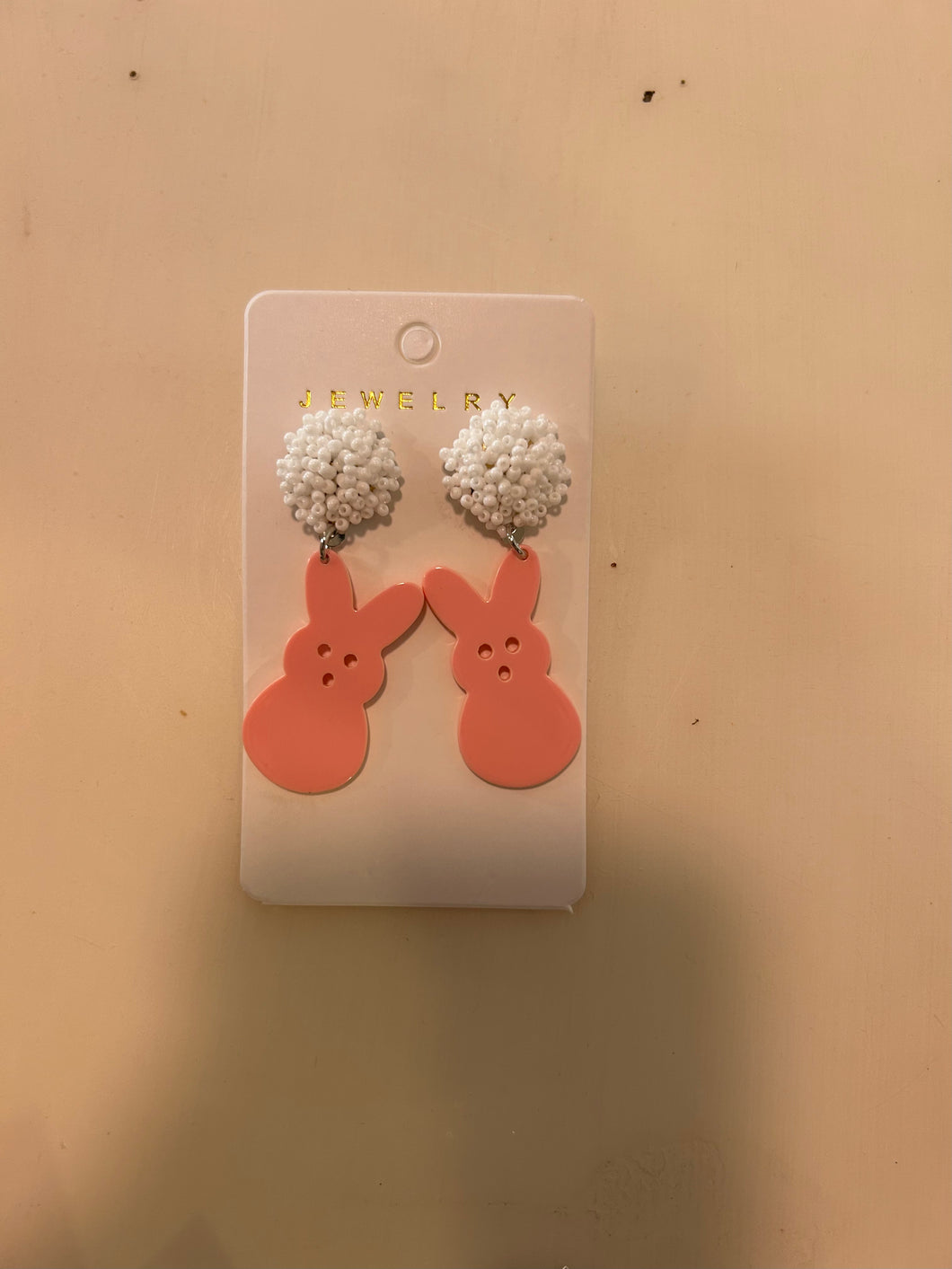 Puff Bunny Earrings