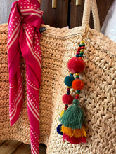 Load image into Gallery viewer, Colorful Tassel Keychain
