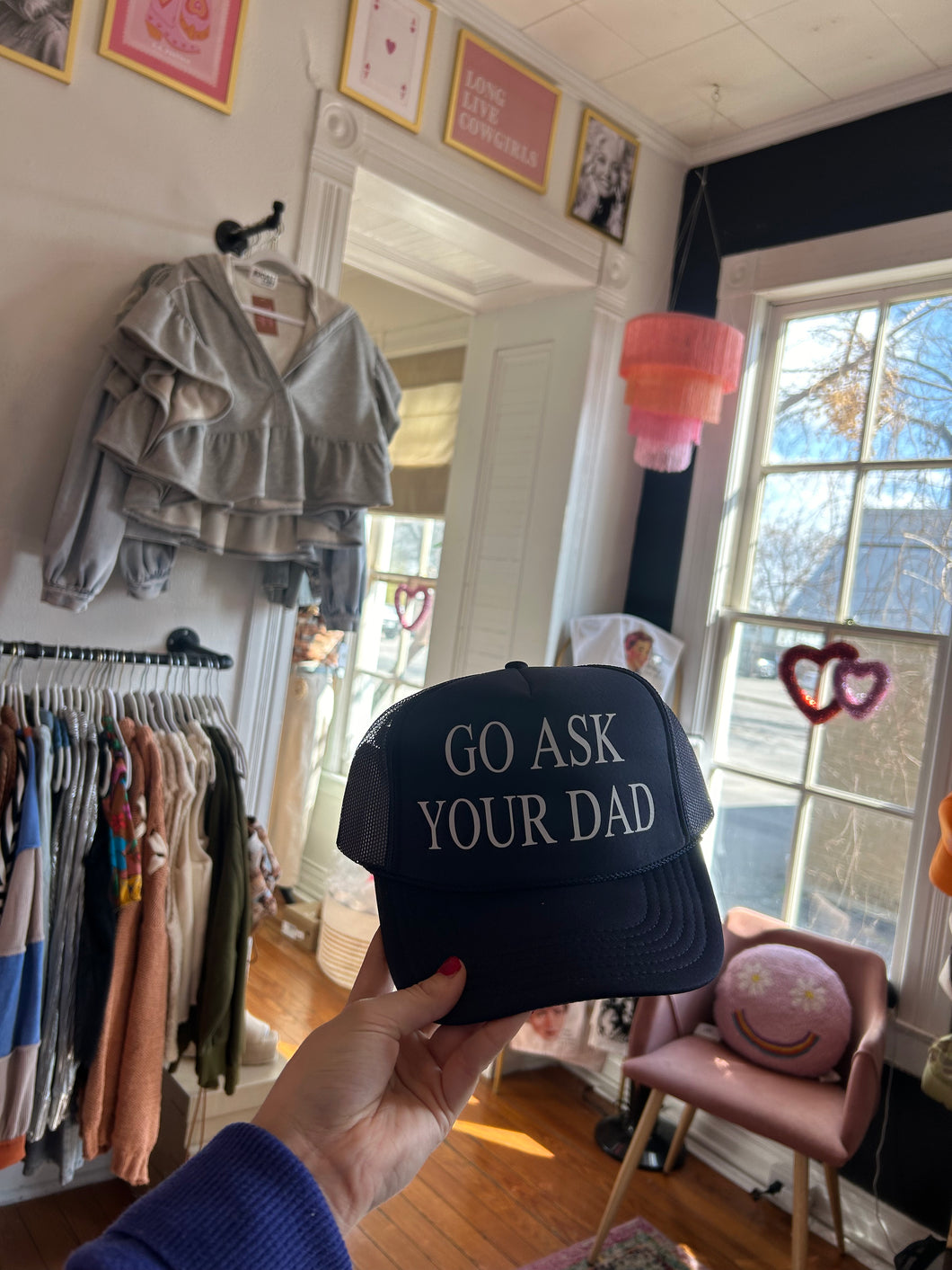 Ask Dad Trucker Hat