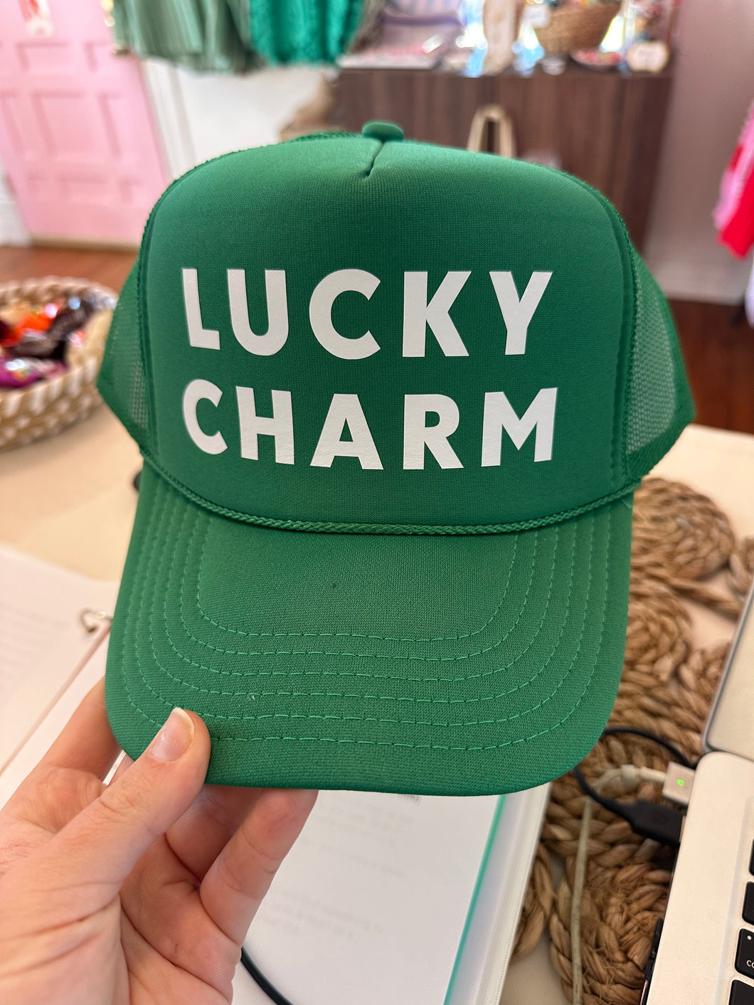 Green Lucky Charm Hat
