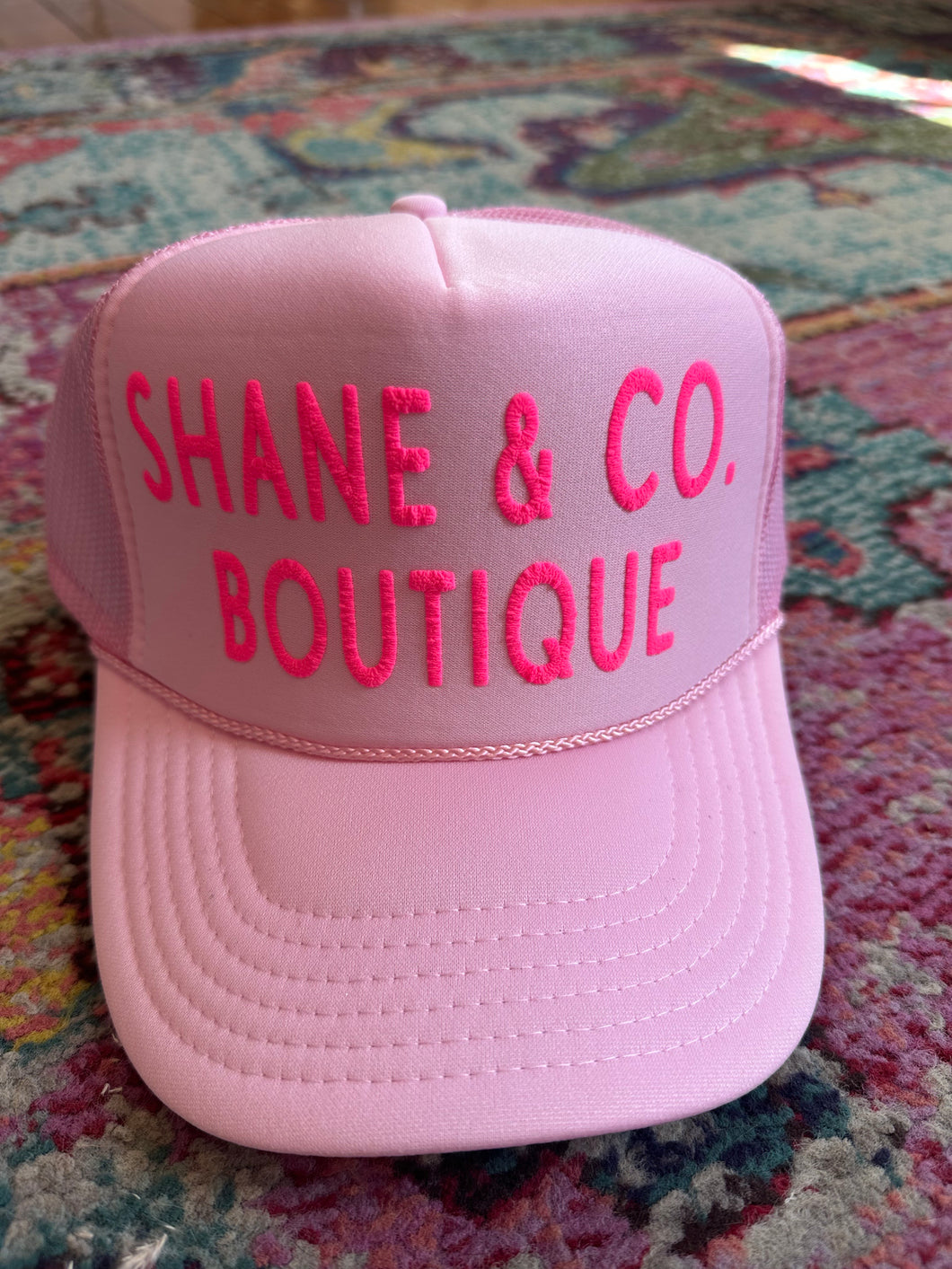 Shane & Co. Boutique Pink Hat