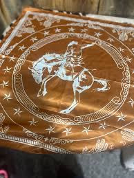 A cowgirls closet desert bandanna