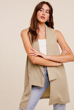 Load image into Gallery viewer, All Day and Night Olive Sleeveless Vest
