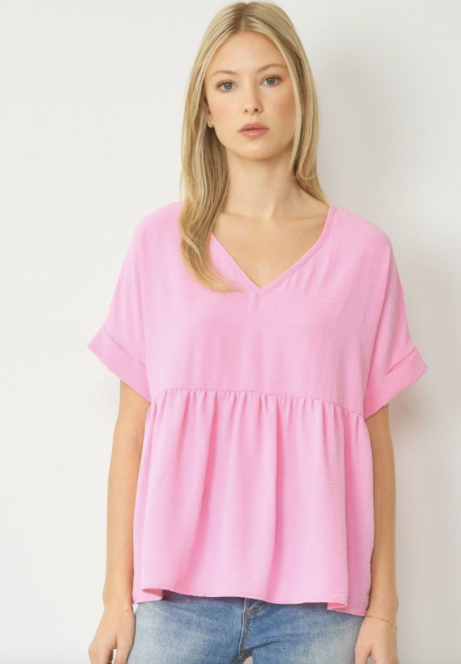 Pretty In Pink Dainty Top