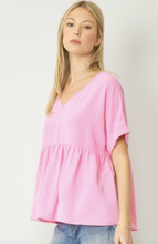 Load image into Gallery viewer, Pretty In Pink Dainty Top
