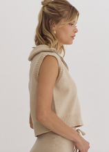 Load image into Gallery viewer, Neutral Dreams Half Zip Sweater
