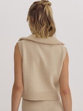 Load image into Gallery viewer, Neutral Dreams Half Zip Sweater
