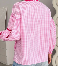 Load image into Gallery viewer, Heart On Your Sleeve Pink Top
