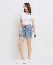 Load image into Gallery viewer, Done Deal High Rise Midi Shorts
