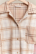 Load image into Gallery viewer, My Wish For You Plaid Oversize Shacket
