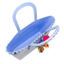 Load image into Gallery viewer, Jumbo Jelly Tote Bag: Baby Blue
