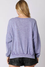 Load image into Gallery viewer, Hocus Pocus Graphic Sweatshirt- Washed Purple
