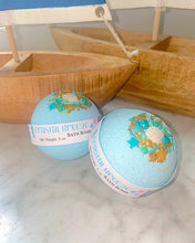 Load image into Gallery viewer, Coastal Breeze Bath Bomb Summer Spa Fizzy
