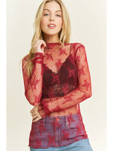 Load image into Gallery viewer, High Neck Lace Top
