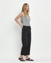 Load image into Gallery viewer, Black Night Super High Rise Wide Barrel Jeans
