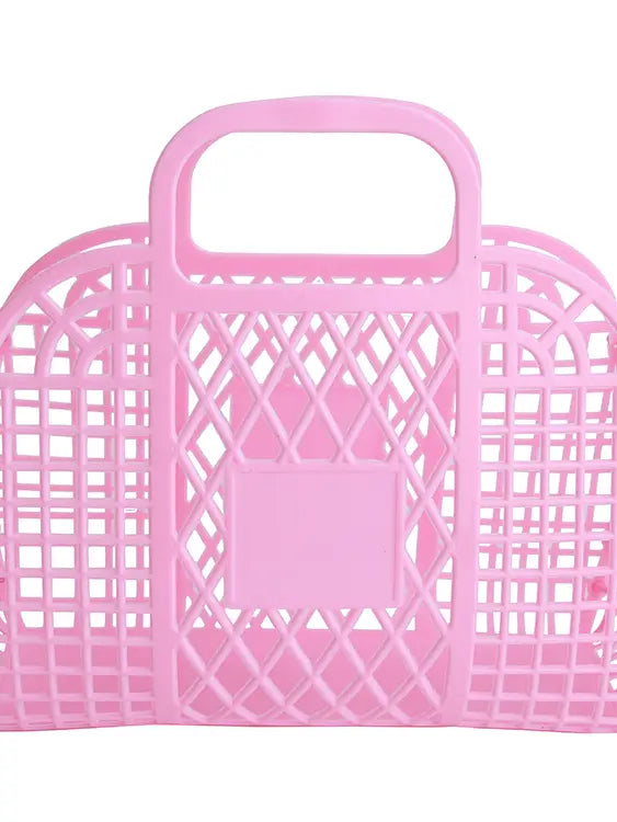Jelly Tote Bag: Pink