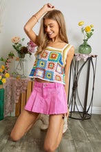 Load image into Gallery viewer, Capturing Joy Multi Color Crochet Top
