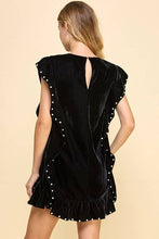 Load image into Gallery viewer, Take Me Out Velvet Ruffle Dress
