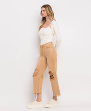 Load image into Gallery viewer, 90&#39;s Vintage High Rise Crop Flare Jeans - KISS OF CALIFORNIA
