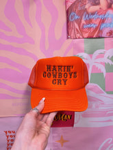 Load image into Gallery viewer, Makin&#39; Cowboys Cry Trucker Hat: Embroidery
