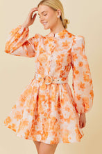 Load image into Gallery viewer, Brighter Days Sweet Mini Orange Dress
