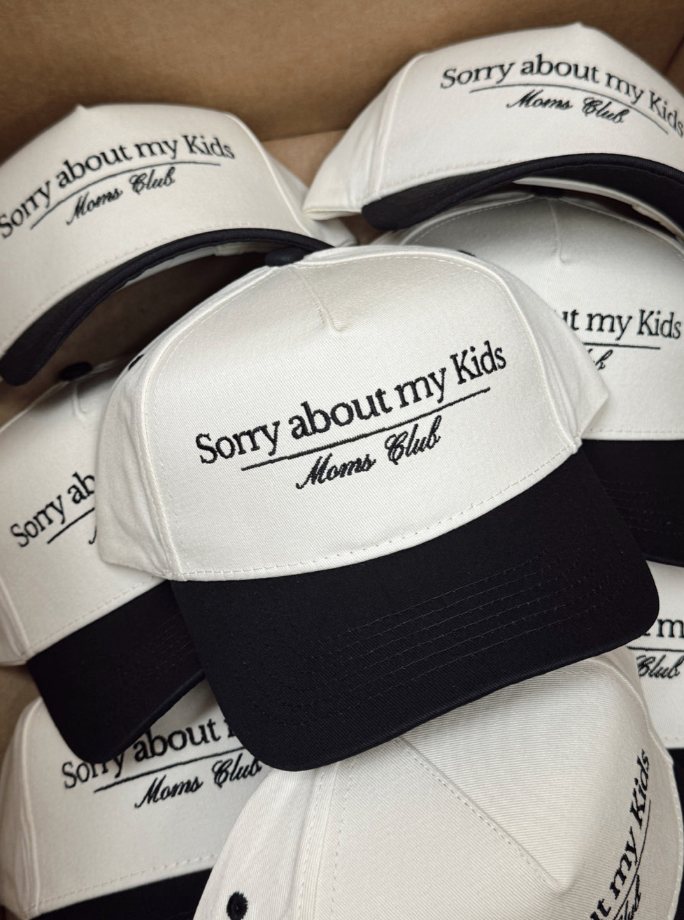 Sorry About My Kids - Vintage Trucker Hat