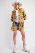 Load image into Gallery viewer, Falling for You Plaid Button Up Long Sleeve
