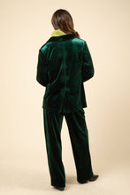 Load image into Gallery viewer, Magnenta Velvet Holiday Party Jacket
