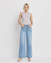 Load image into Gallery viewer, HIGH RISE WIDE TROUSER JEANS
