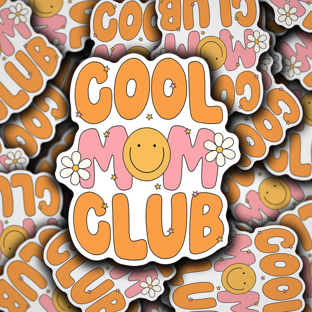 Cool Mom Club Sticker