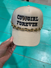 Load image into Gallery viewer, Cowgirl Forever Trucker Hat
