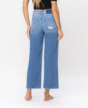 Load image into Gallery viewer, Restored High Rise Wide Leg Jeans- Vervet
