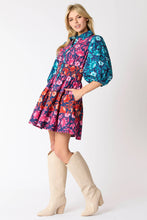 Load image into Gallery viewer, Safe To Say Yes Floral Button Down Tiered Dress
