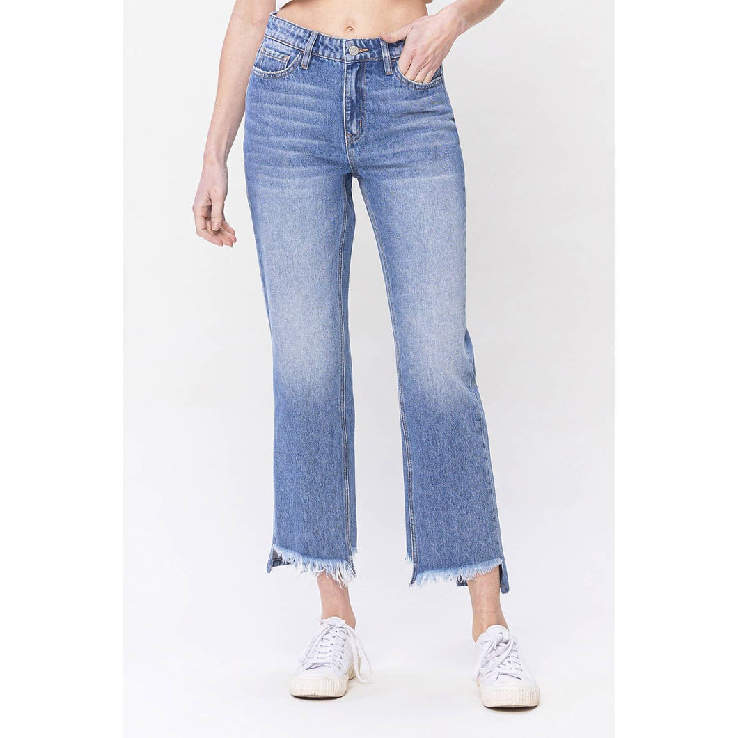 The Vibe High Rise Regular Straight Jeans