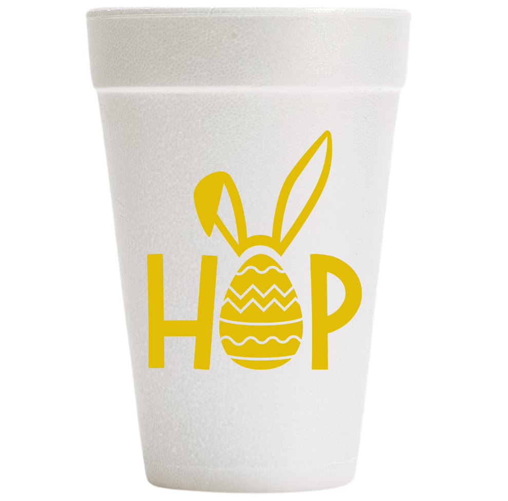 Hop - Easter: 20oz Styrofoam Cups