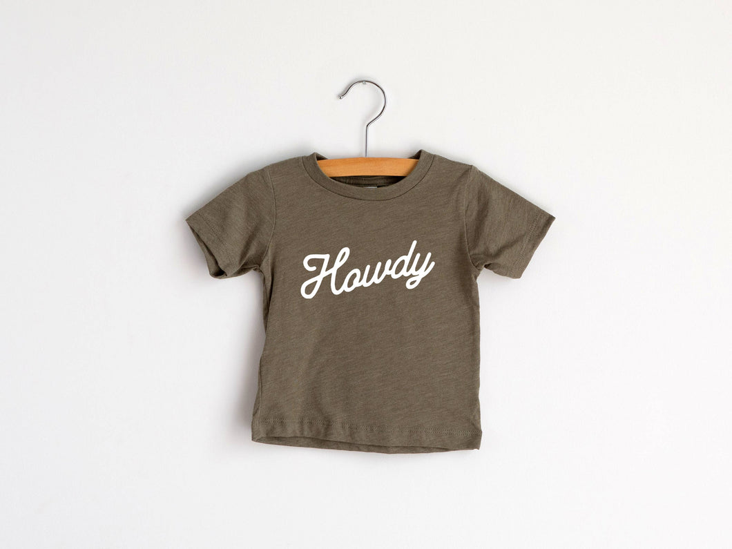 Howdy Olive Toddler Tee