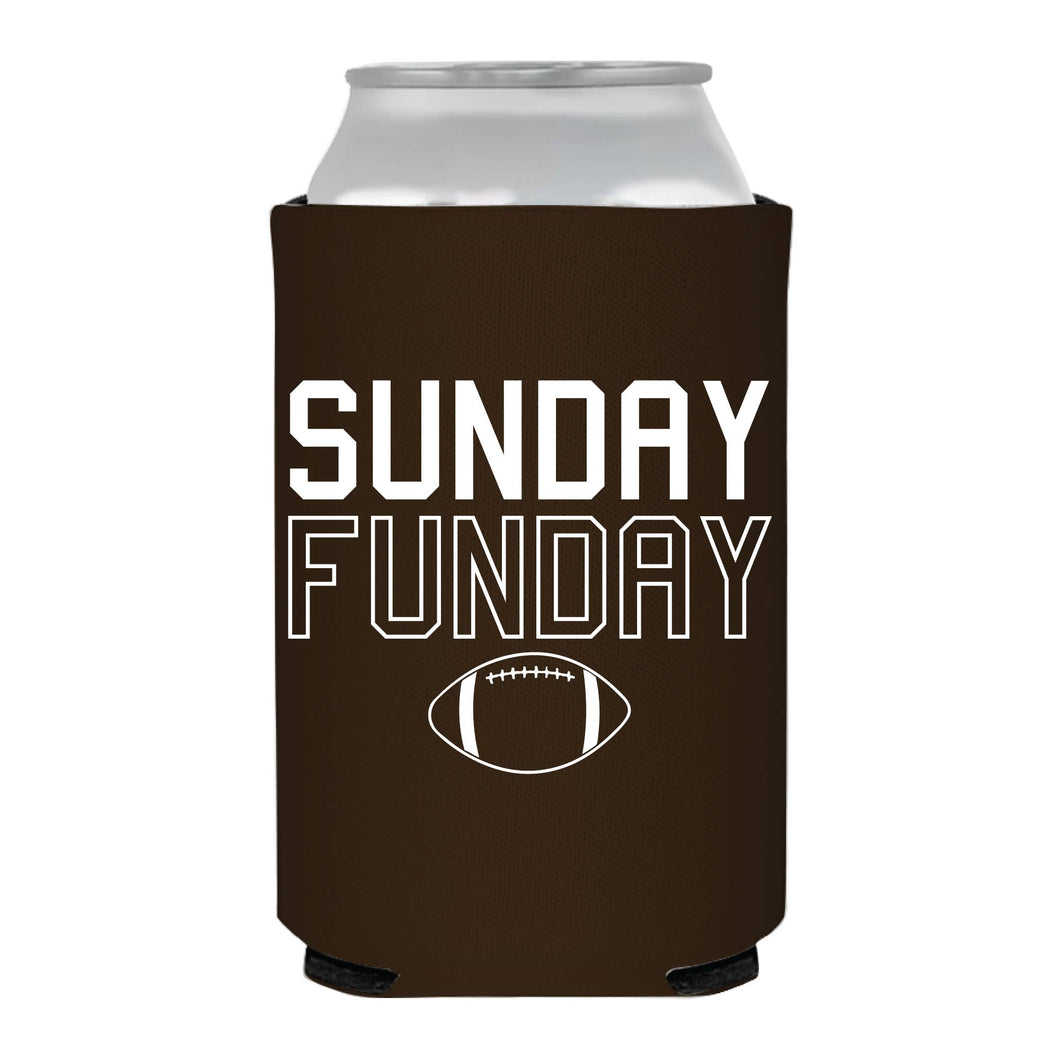 Sunday Funday Football Can Cooler