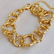 Load image into Gallery viewer, Artfully Linked Chain Bracelet
