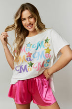 Load image into Gallery viewer, Rainbow Ma Ma Sequin Graphic Tee
