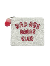 Load image into Gallery viewer, Bad Ass Babes Club Beaded Wallet
