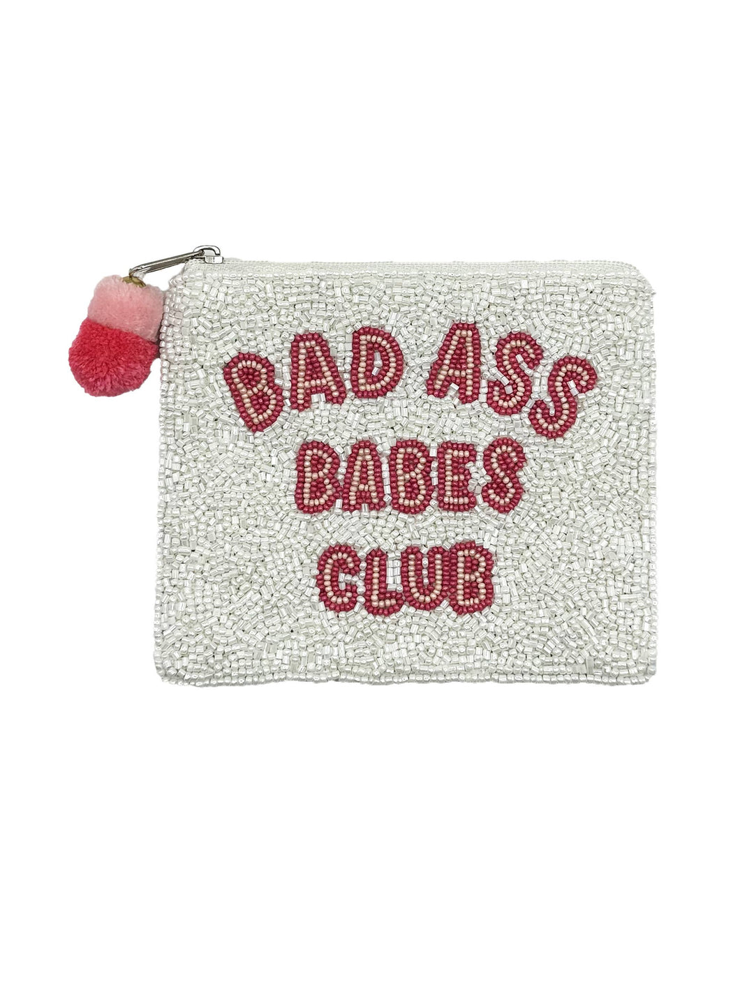 Bad Ass Babes Club Beaded Wallet