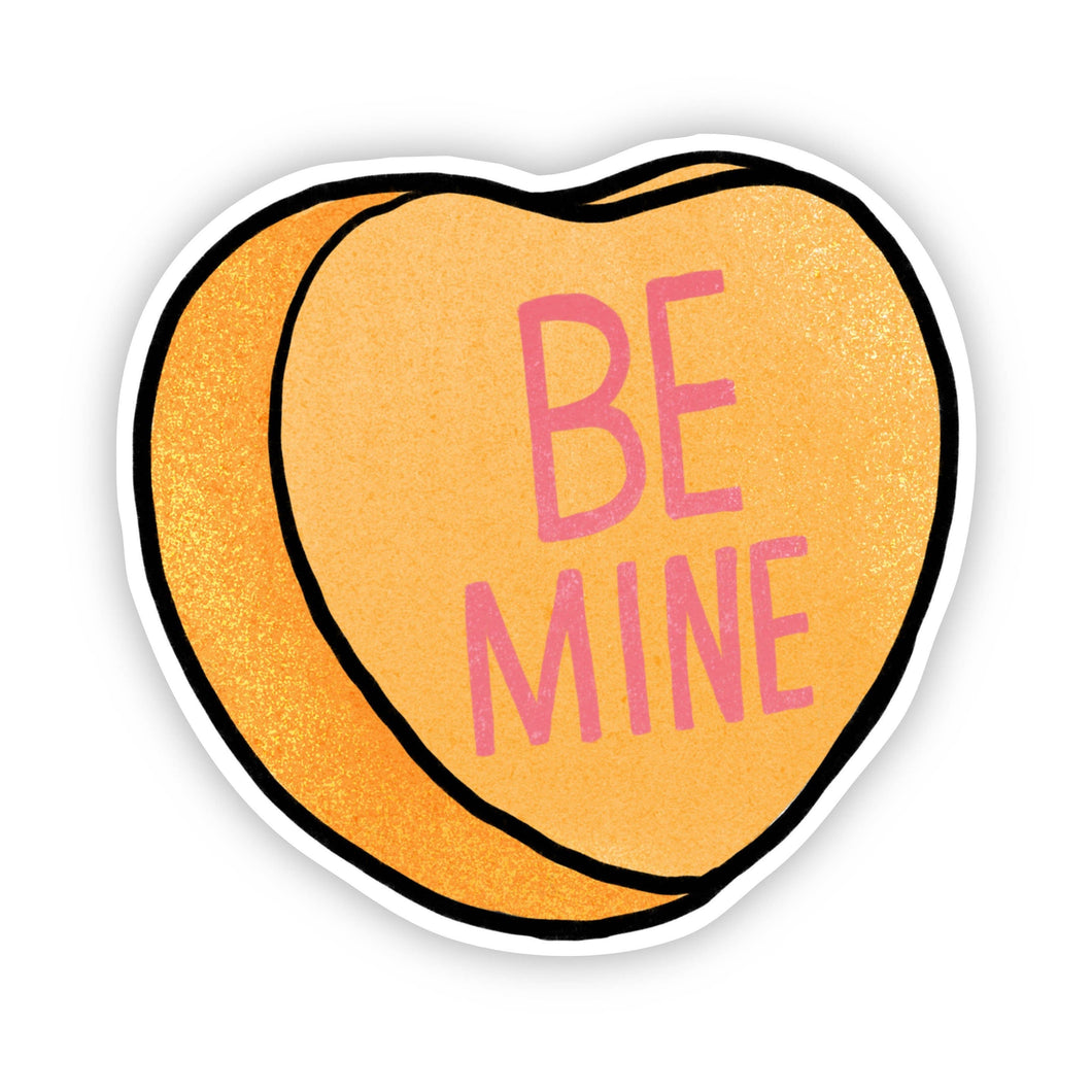 Be Mine Heart Sticker