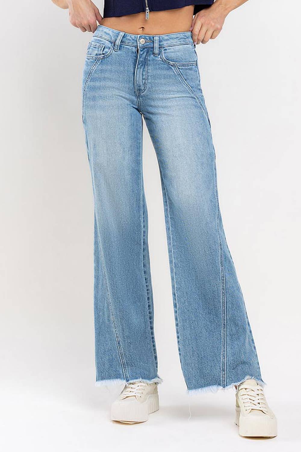Rectifying High Rise Wide Leg Jean by VERVET