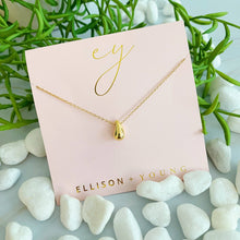 Load image into Gallery viewer, Gold Mini Teardrop Pendant Necklace
